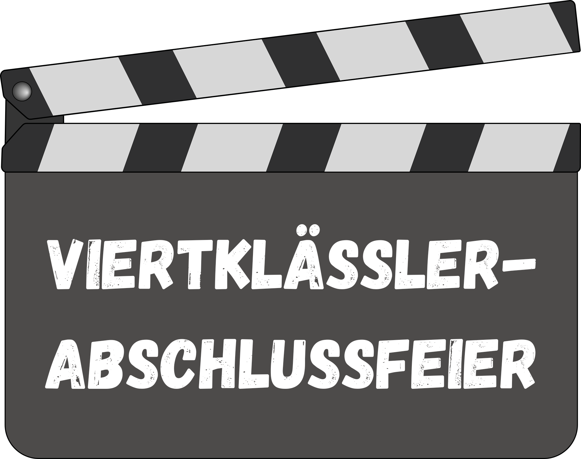 Clipart Filmklappe